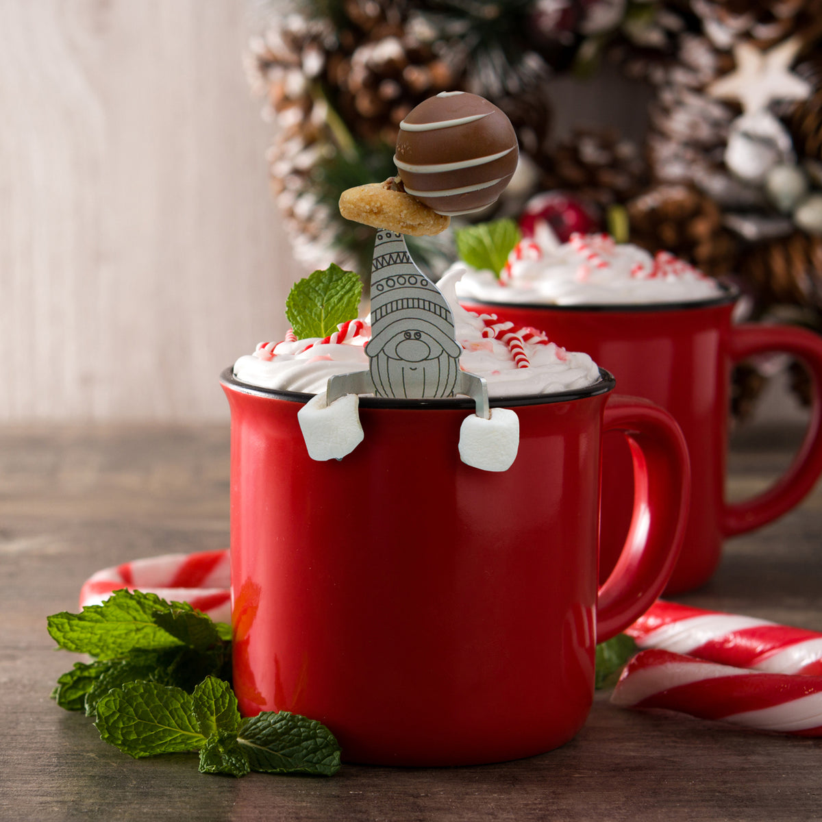 Cocoa Gnomes - Coffee &amp; Cocoa Stirrers