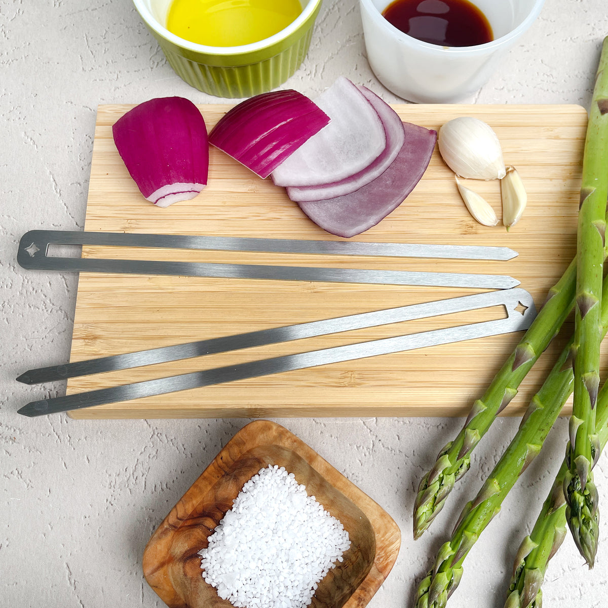 Mini Tofu Grilling Skewers