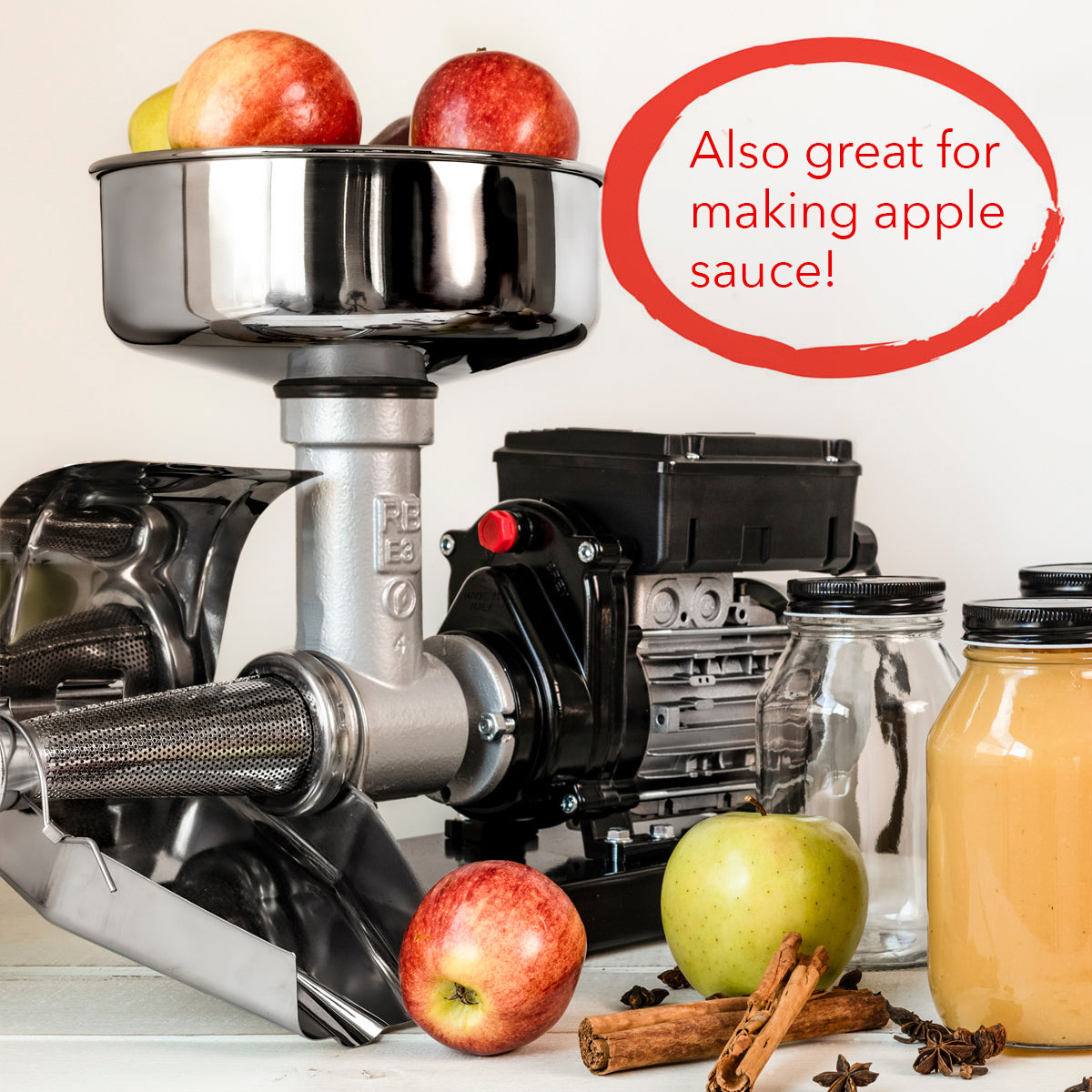 SCRATCH AND DENT #3 Electric Tomato Strainer Machine