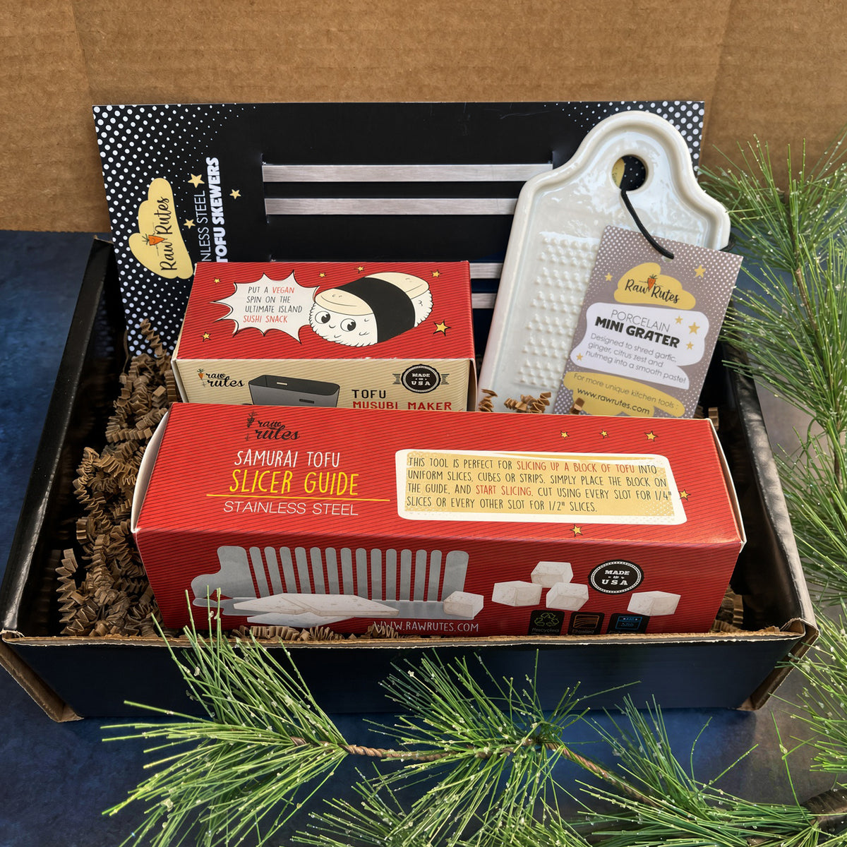 Vegan Gift Box - Tofu Kitchen Tool Set