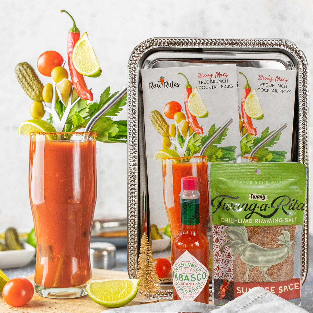 Bloody Mary Gift Set | Tree Brunch Gourmet Cocktail Picks