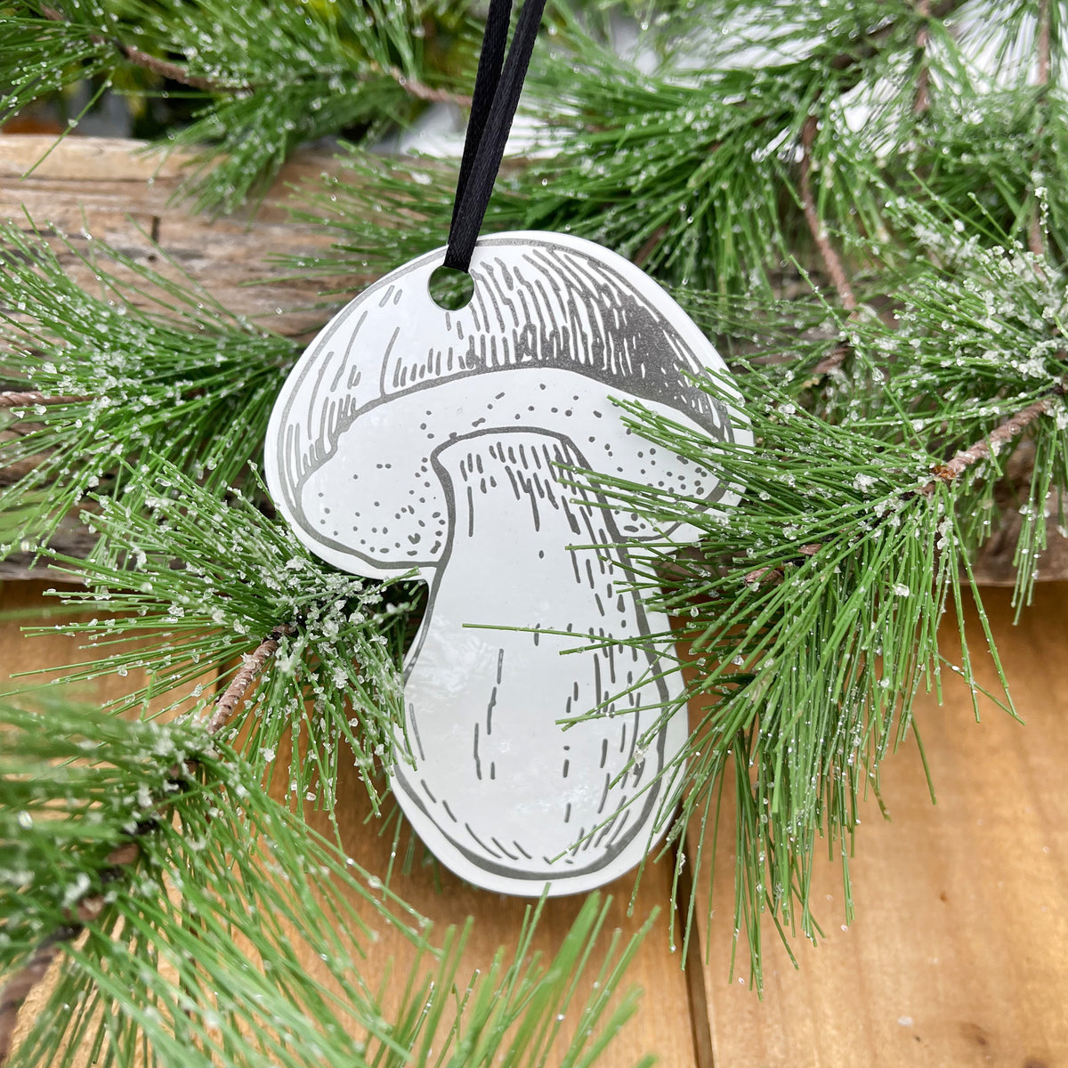 Mushroom Ornaments - Woodland Decor