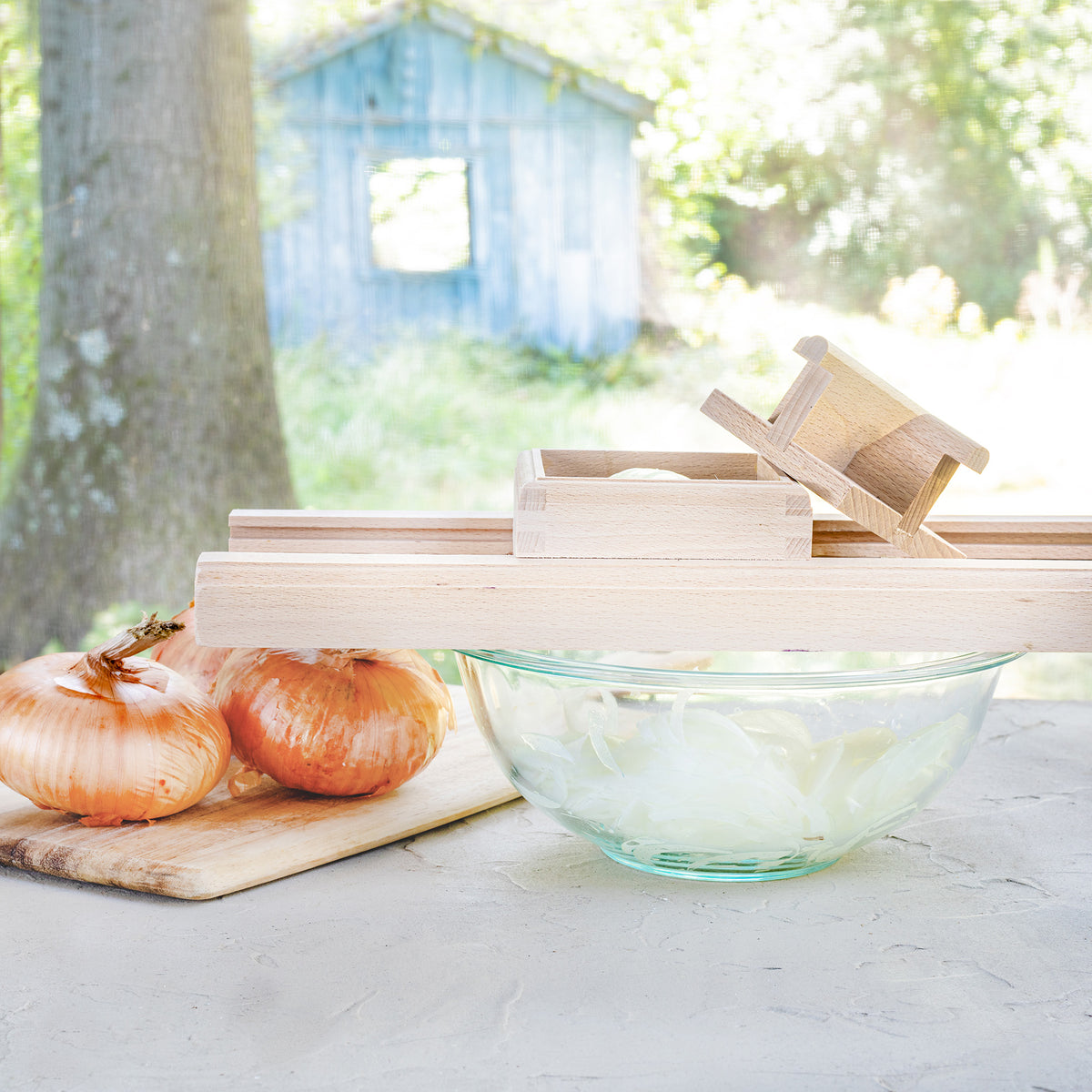 Wooden Cabbage Sauerkraut Vegetable Shredder Slicers - Made in