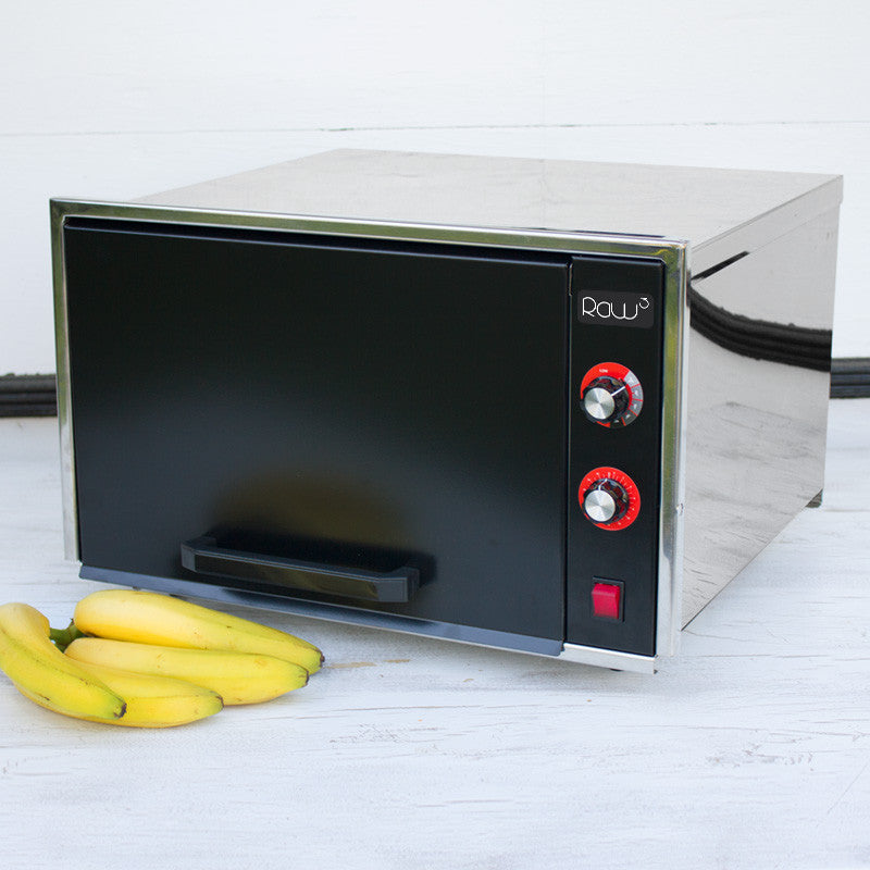 Raw Rutes - Raw Cubed 8 Tray Stainless Steel Dehydrator - Eating RED Edition