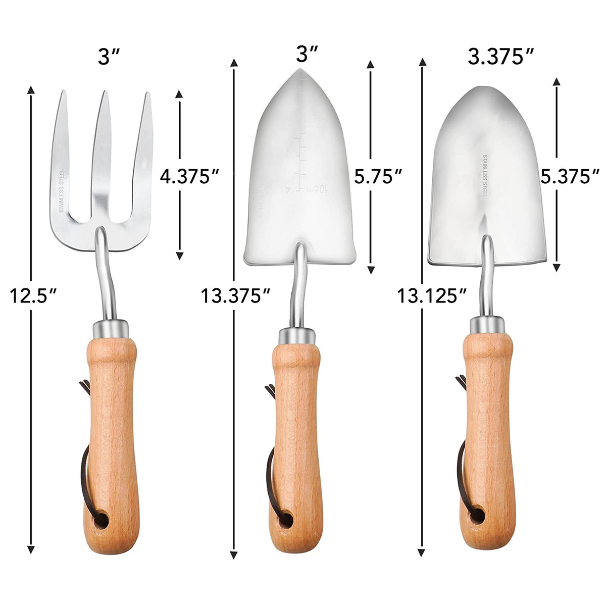 Garden Gift Set - Great Gift for Gardener - Garden Sifter with 3 Garden Tools