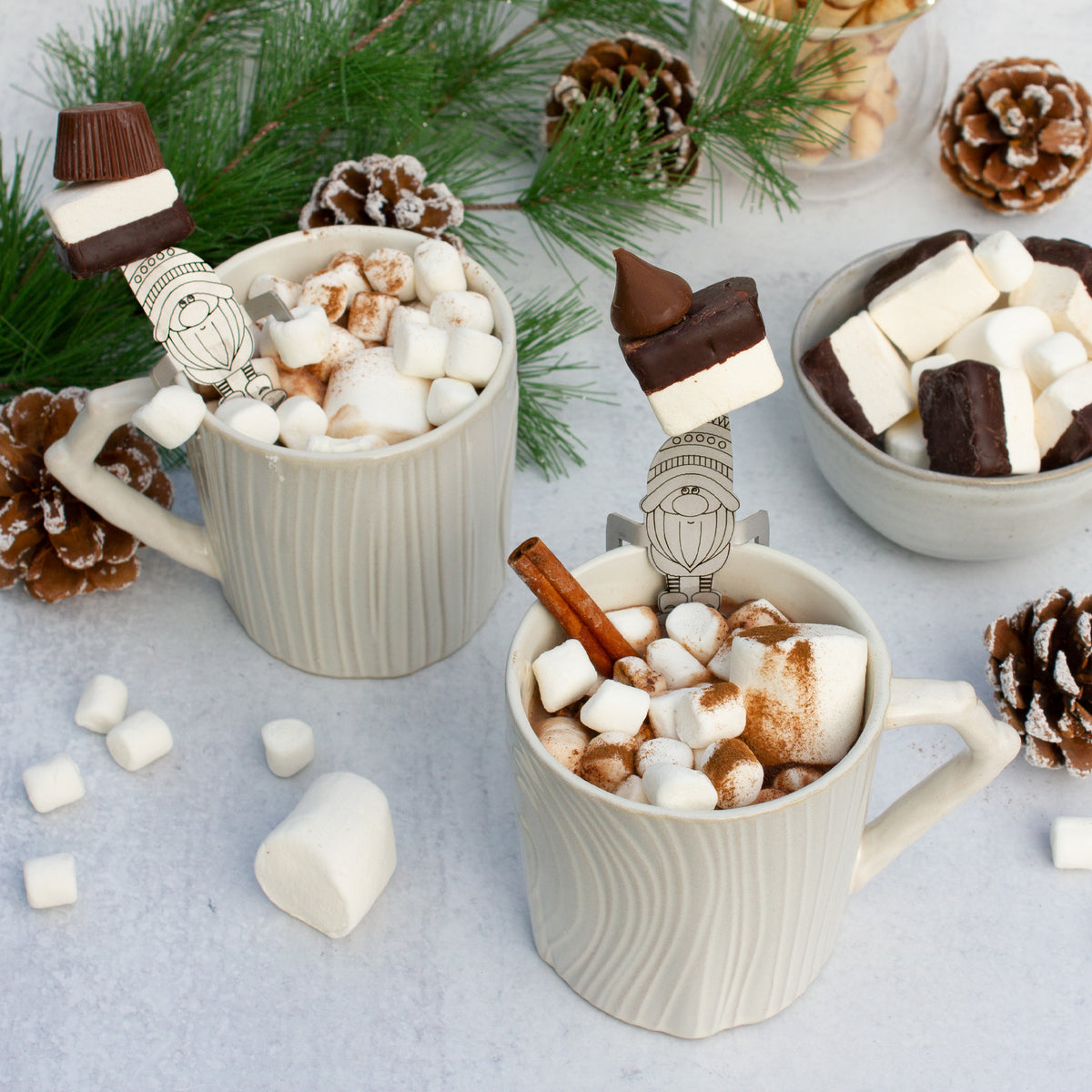 Cocoa Gnomes - Coffee &amp; Cocoa Stirrers