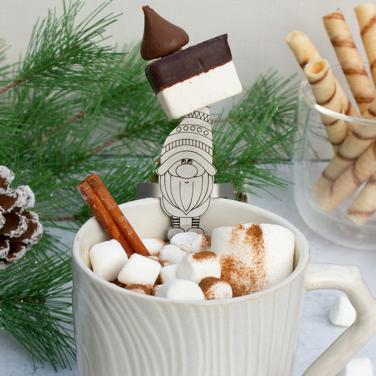 Marshmallow Hot Chocolate Stirrers + Reviews