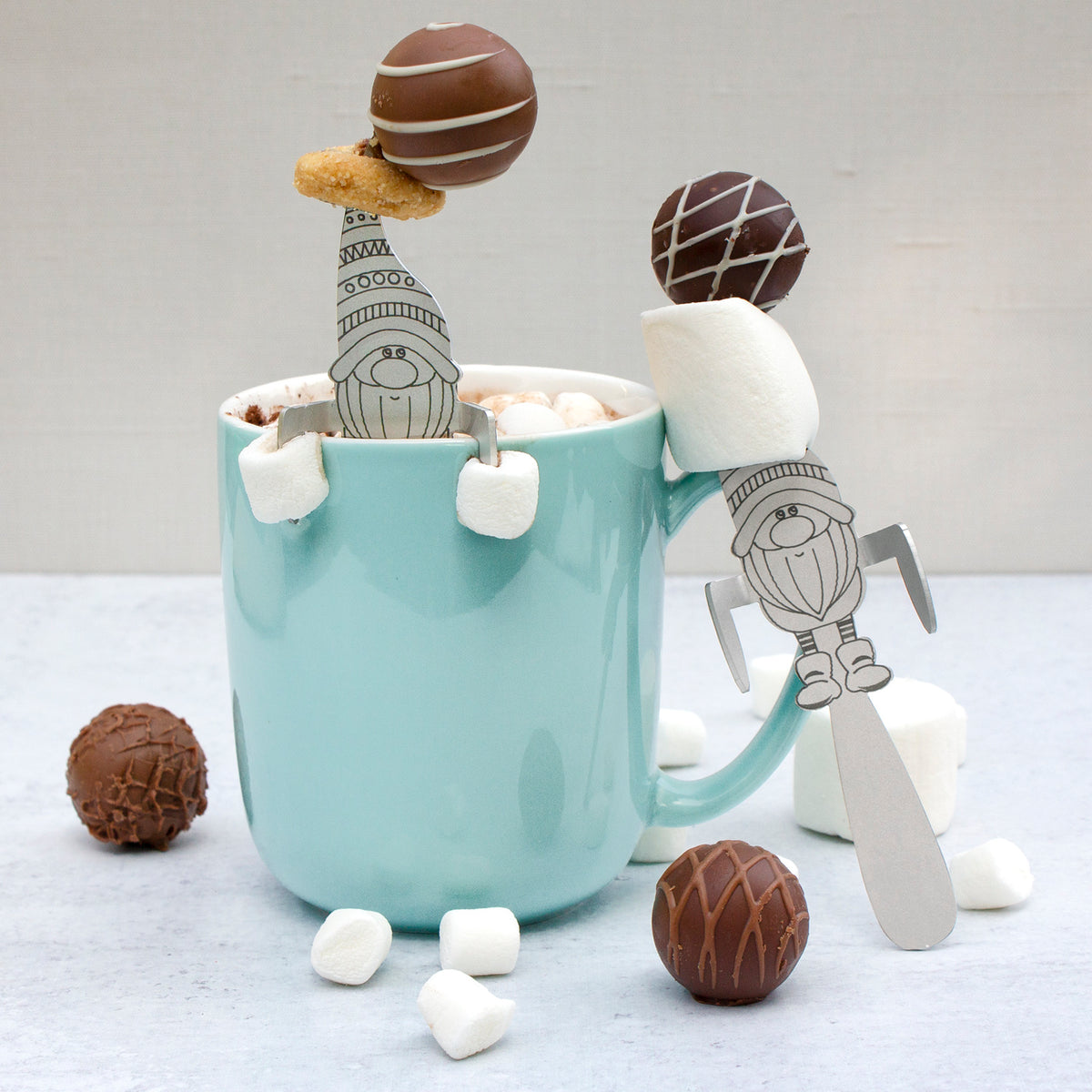 Cocoa Gnomes - Coffee &amp; Cocoa Stirrers