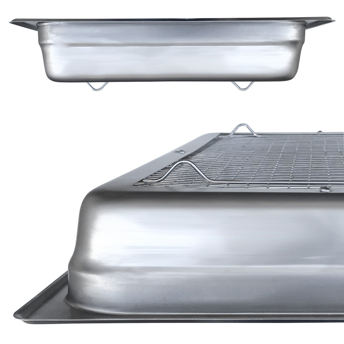 Stainless Garden Sifter - Compost, Dirt and Potting Soil