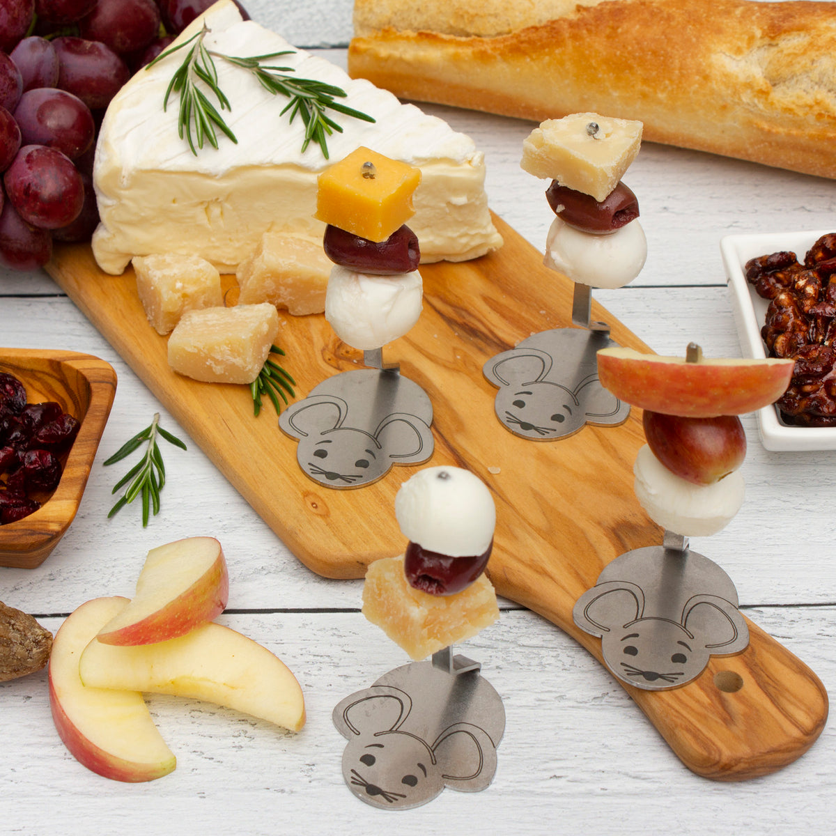 Mouse Appetizer Picks - Set of 4