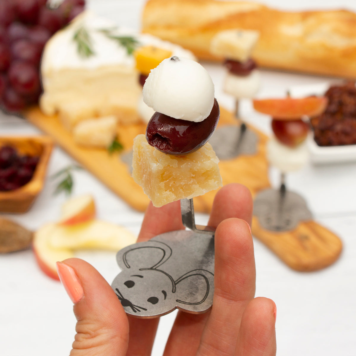 Mouse Appetizer Picks - Set of 4