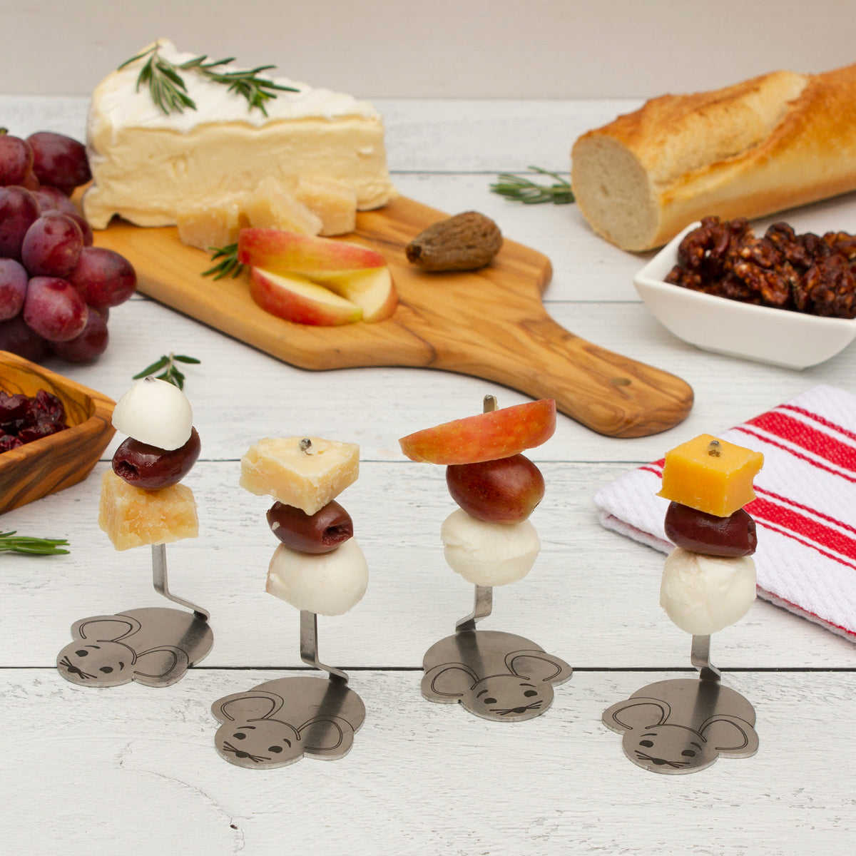 Mouse Appetizer Picks - Set of 4