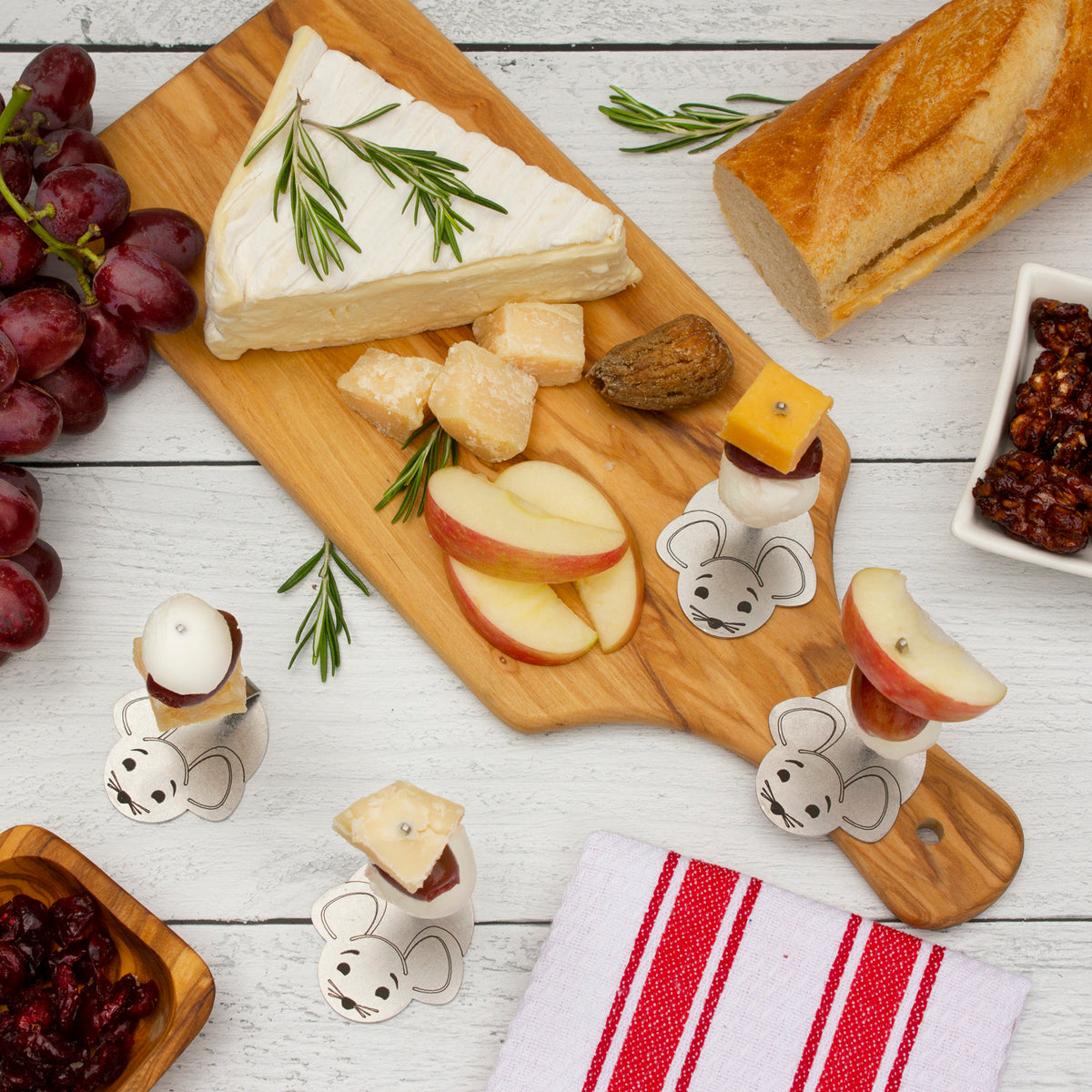 Mouse Appetizer Picks - Set of 4