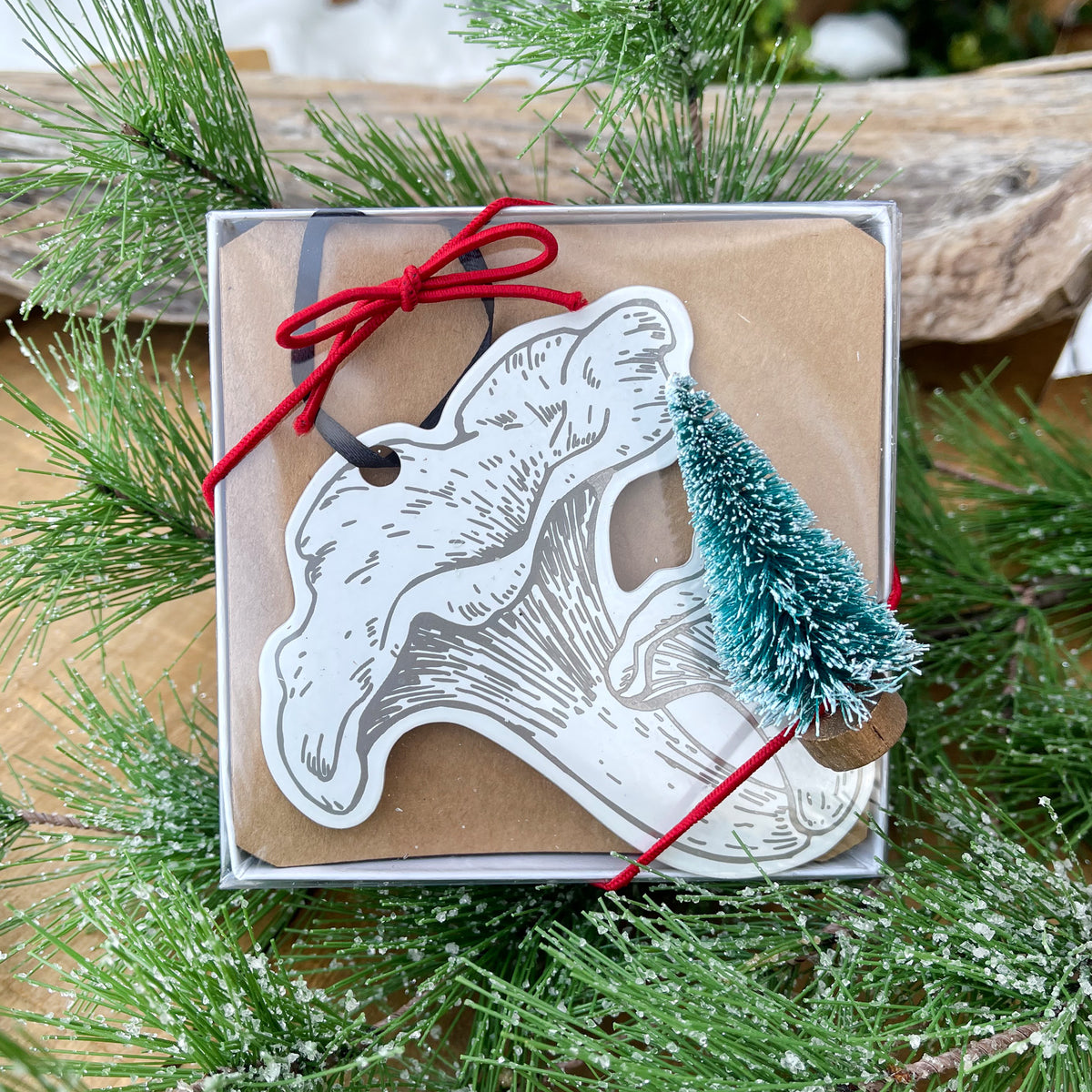 Mushroom Ornaments - Woodland Decor
