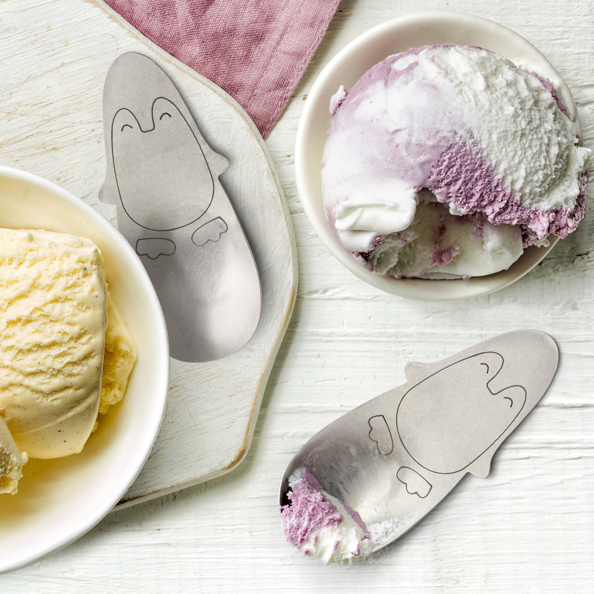 Lil Penguin Ice Cream Spoons