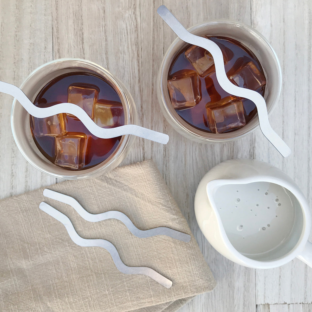 Squiggle Sticks - Drink Stir Sticks - Short