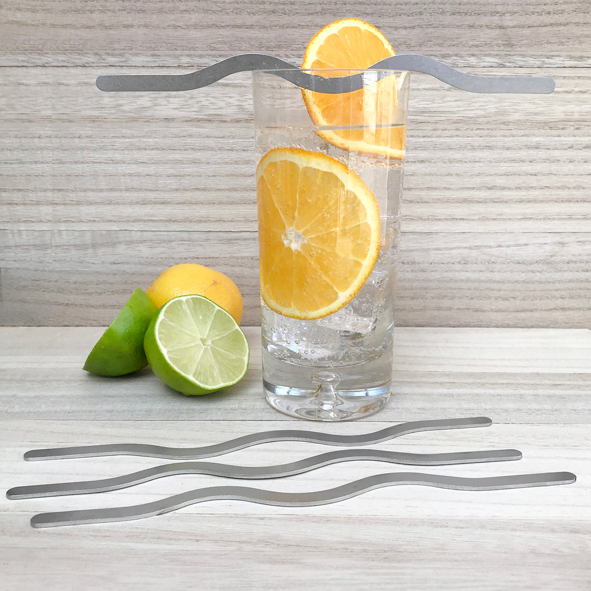 Squiggle Sticks - Drink Stir Sticks - Tall - Raw Rutes