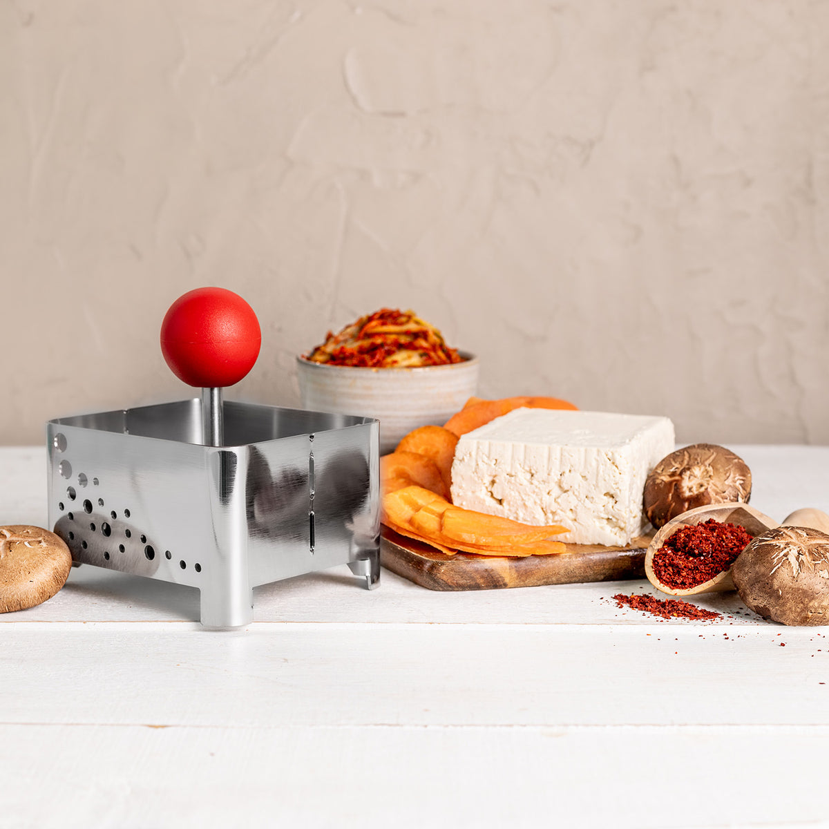Tofu Maker Kit Houten Tofu-persvorm Kaasmaker-persvorm Tofu Maker Tofu Maker Kit Houten Tofu-persvorm Kaasmaker-persvorm Tofu Maker