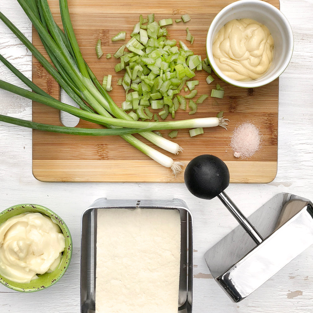 Stainless Steel Tofu Press and Cutter Kit - DIY Tofu Maker