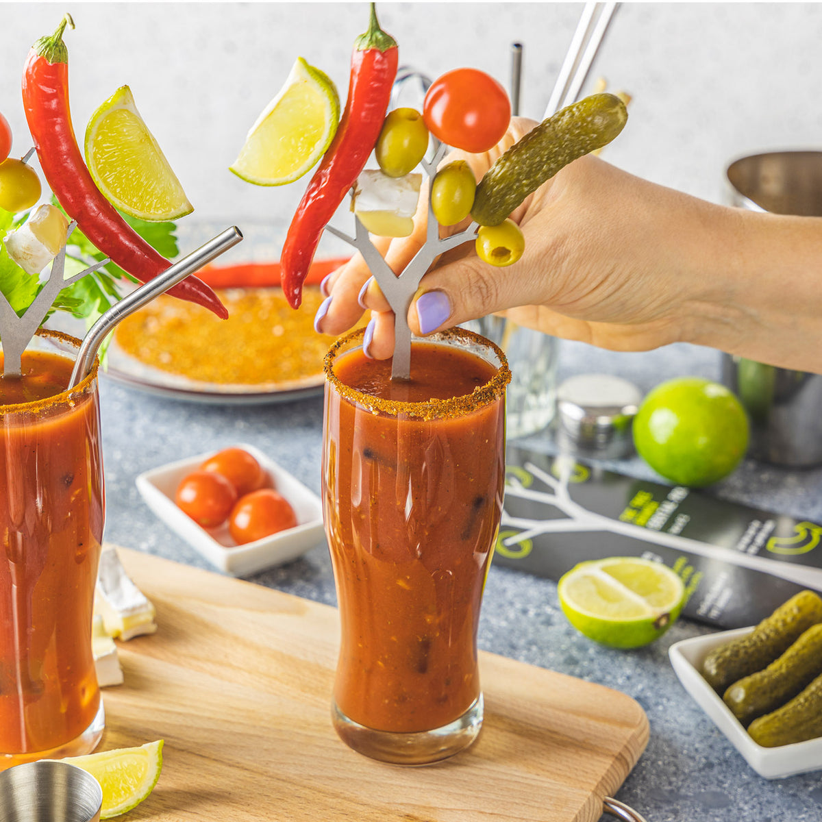 Tree Brunch - Gourmet Cocktail Pick Set
