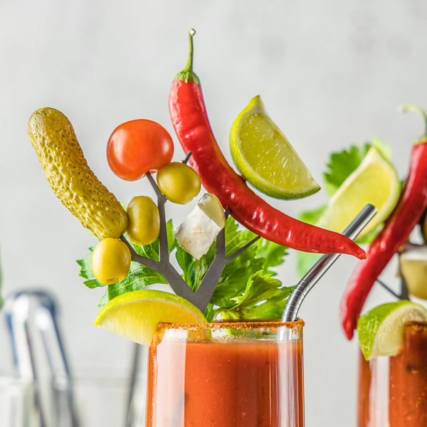 Tree Brunch - Stainless Cocktail Pick Branches for Epic Bloody Marys ...