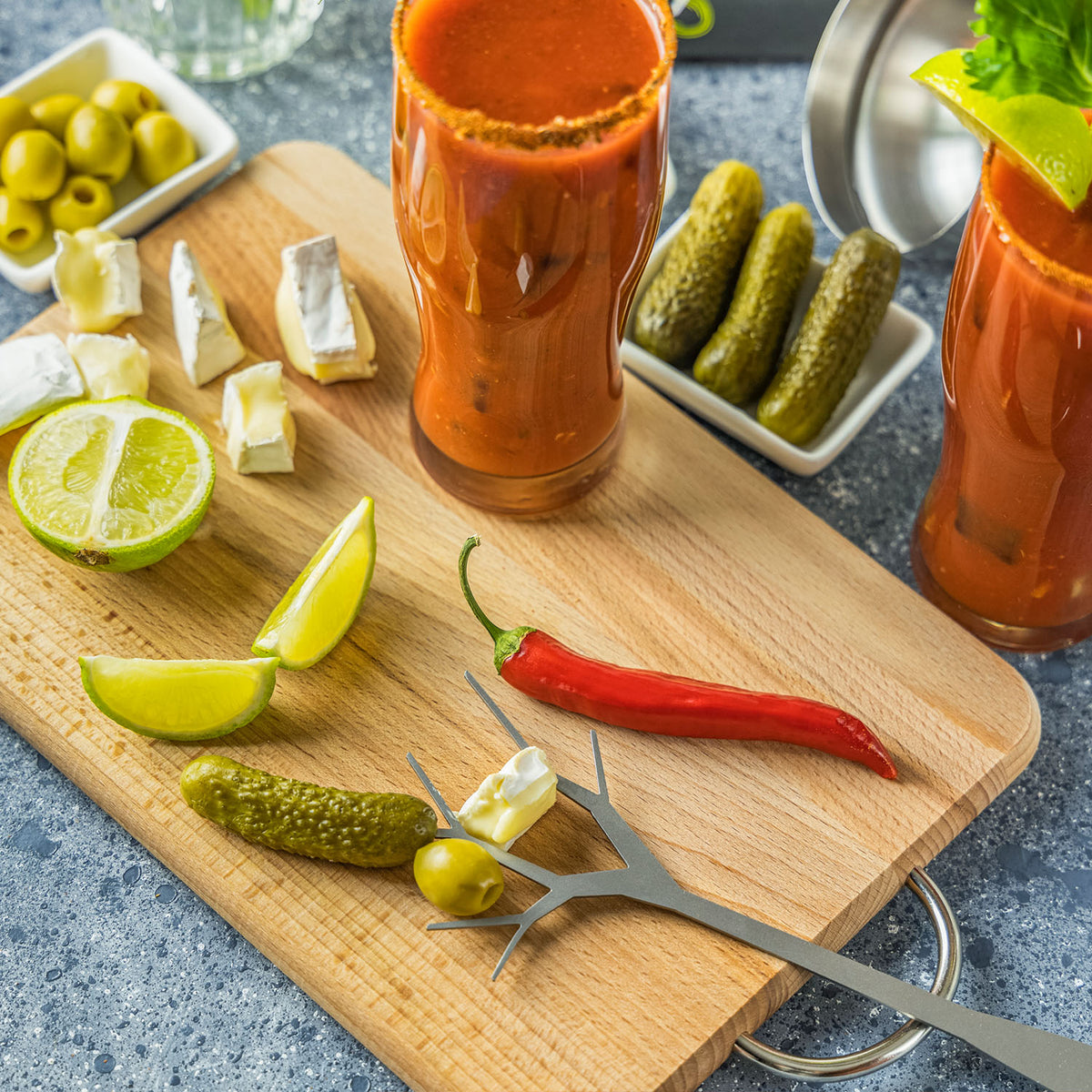 Tree Brunch - Stainless Cocktail Pick Branches for Epic Bloody Marys - Raw  Rutes