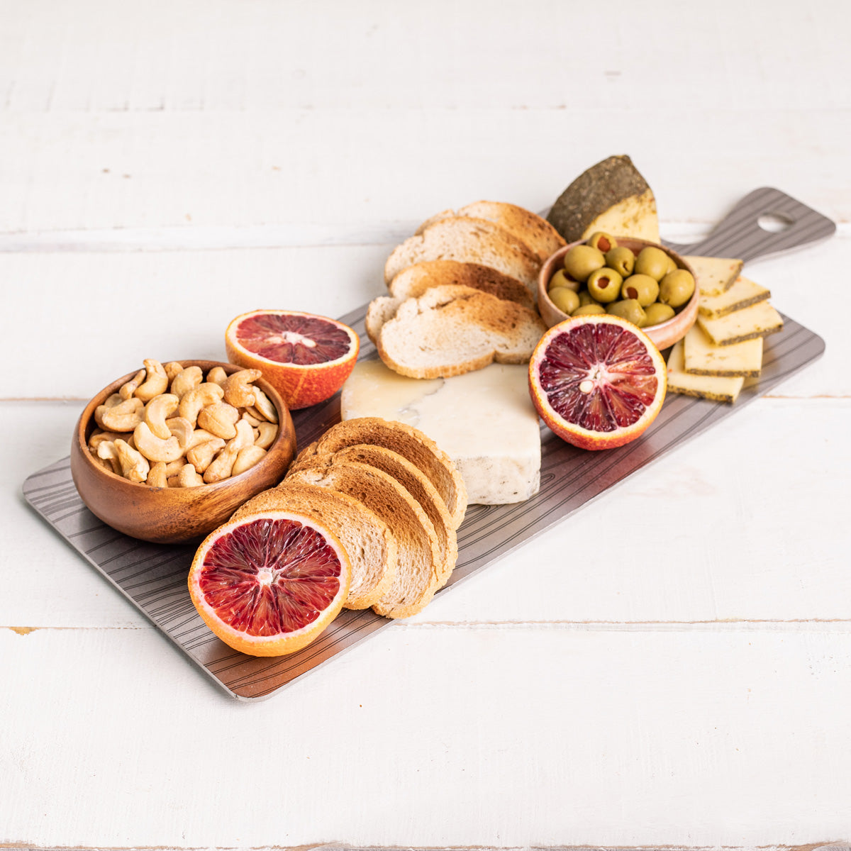 Woodland Serving Board - Stainless Steel